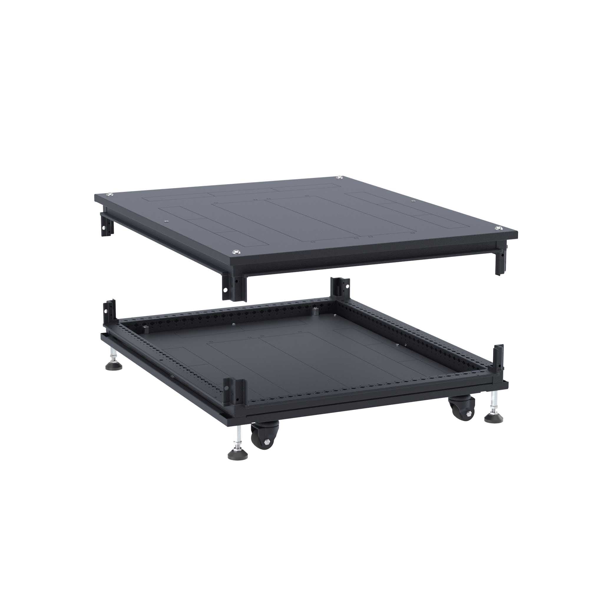 Крыша основание преперфорированные IT-CQE         600x1000, RAL9005