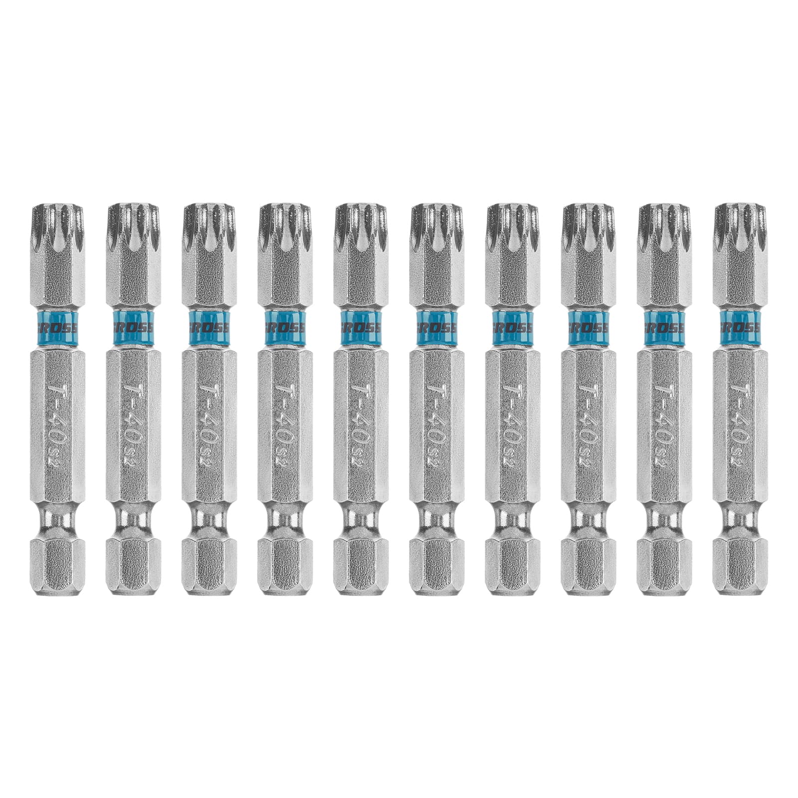 Набор бит TORX 40х50, сталь S2, 10 шт.