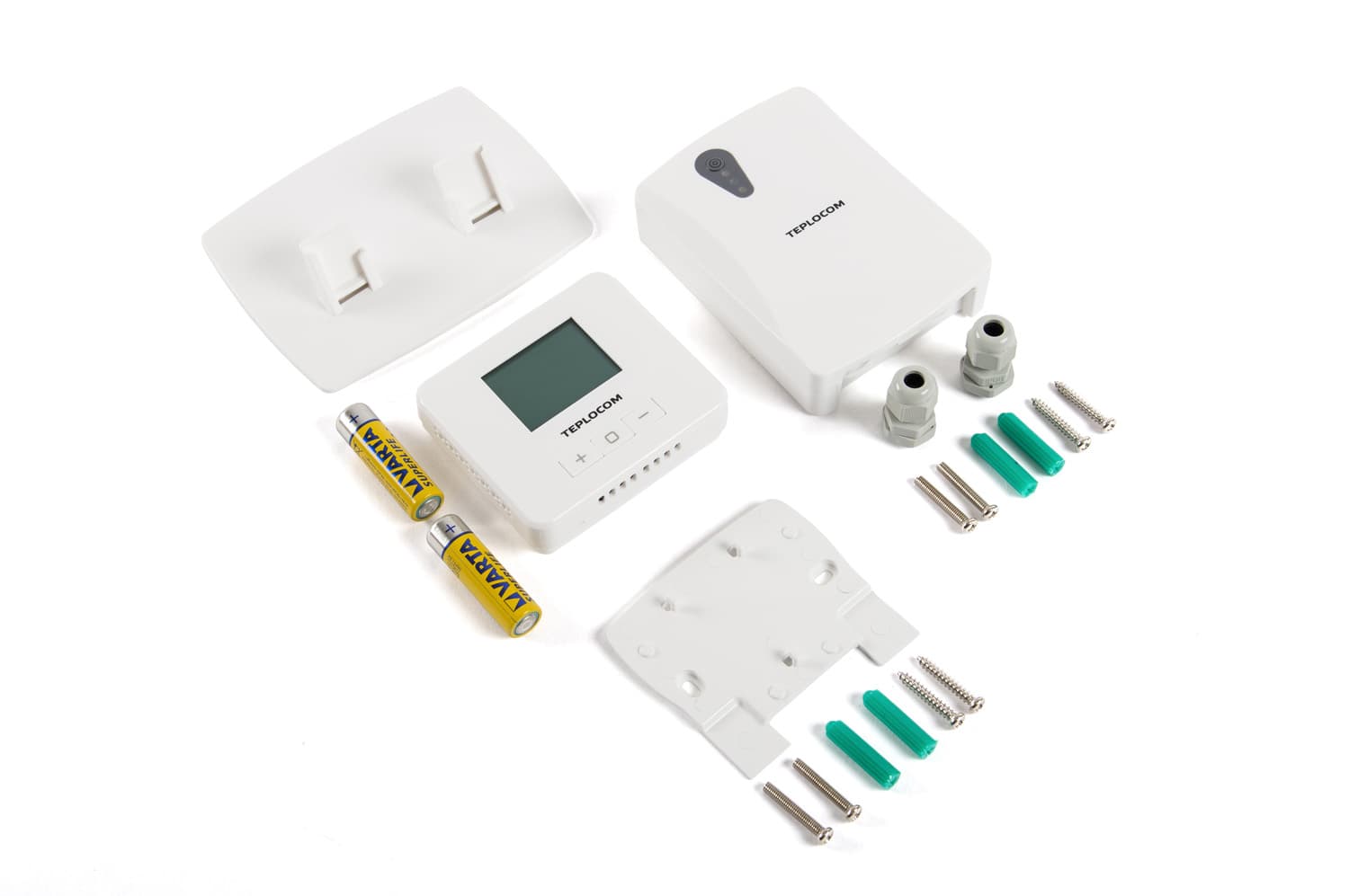 Термостат беспроводной комнатный Teplocom TS-2AA/3A-RF