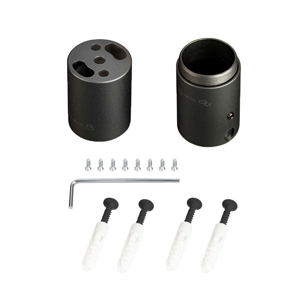 Крепление MOONLIGHT-VT-CEILING-DL-D25 Black, металл
