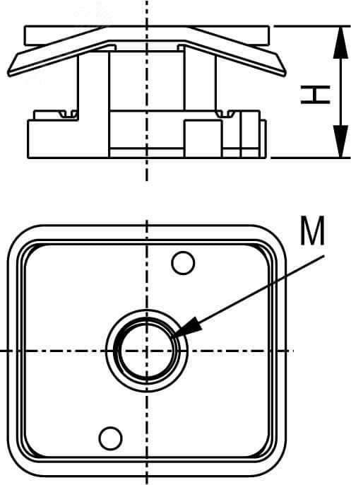 Гайка монтажная М8