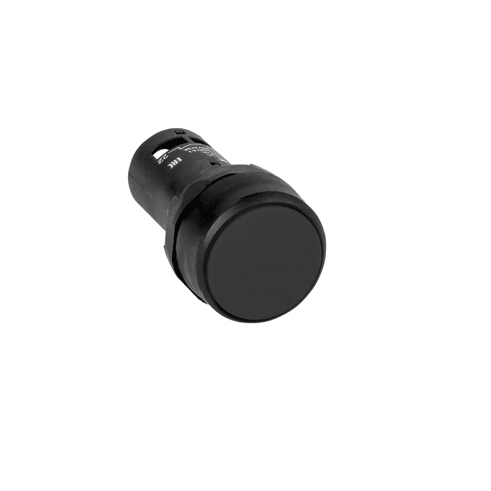 Кнопка с фиксацией OptiSignal Compact D22 C7-PH-201 черная 1НЗ XB7NH22