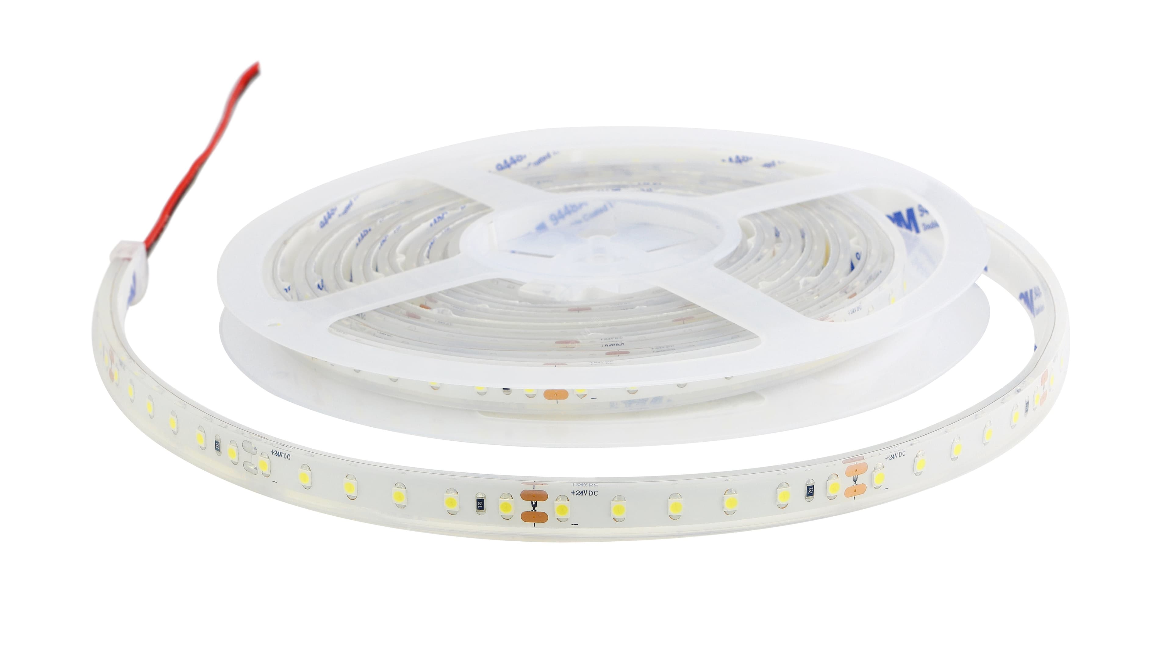 Лента светодиодная 9.6Вт/м 24В 4000К IP68 120 LED/м