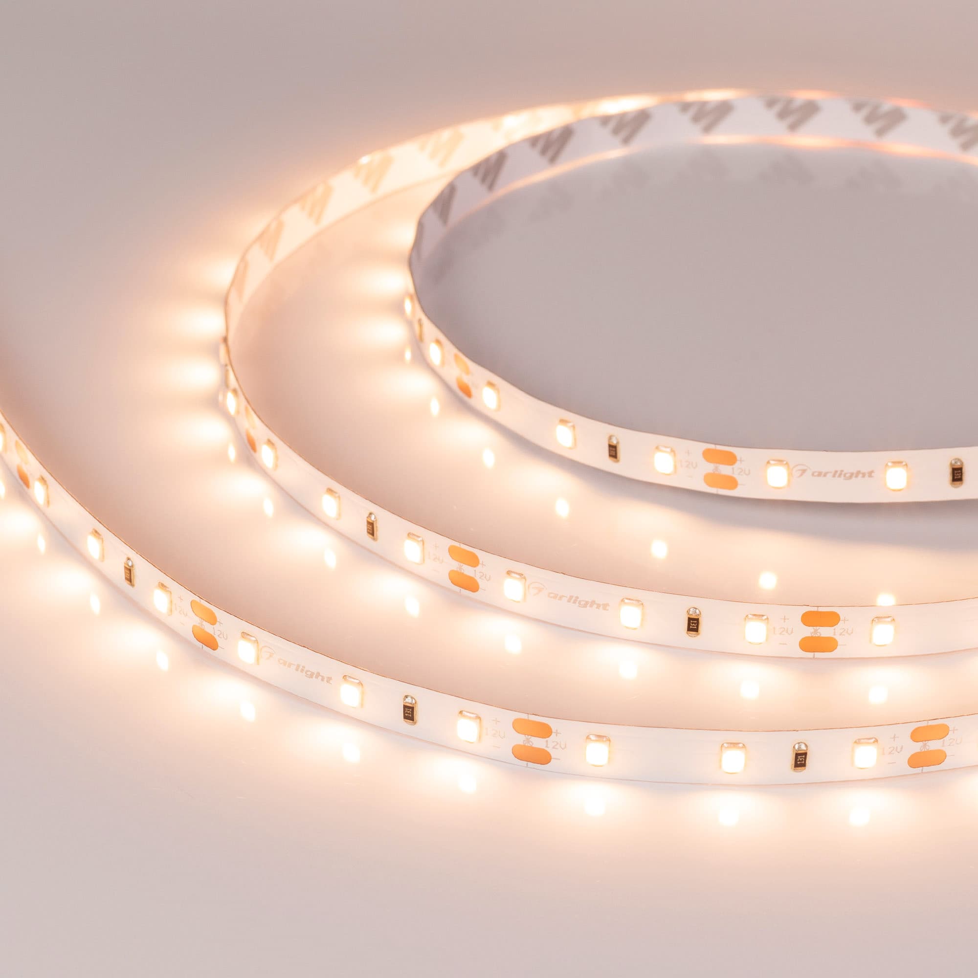 Лента светодиодная 7,2 Вт/м 12В IP20 2700K 60LED/м RT/RTW-A60-8mm SMD 2835 5 м