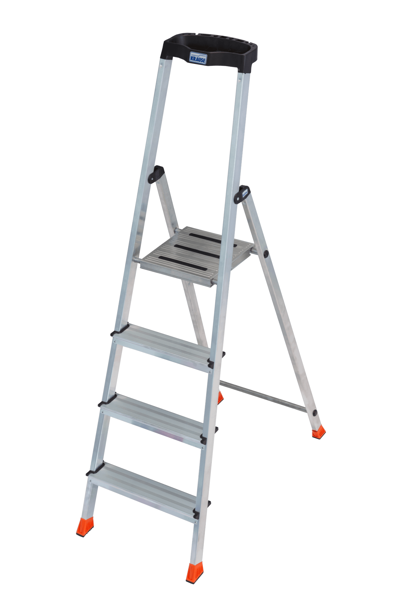 Стремянка складная SAFETY 4 ступени с полочкой
