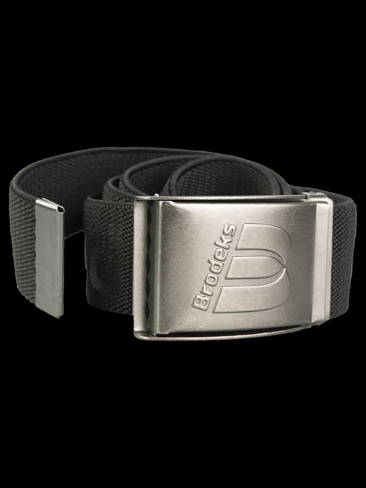 Ремень Brodeks KM128+стрейч,черный  (140 см)