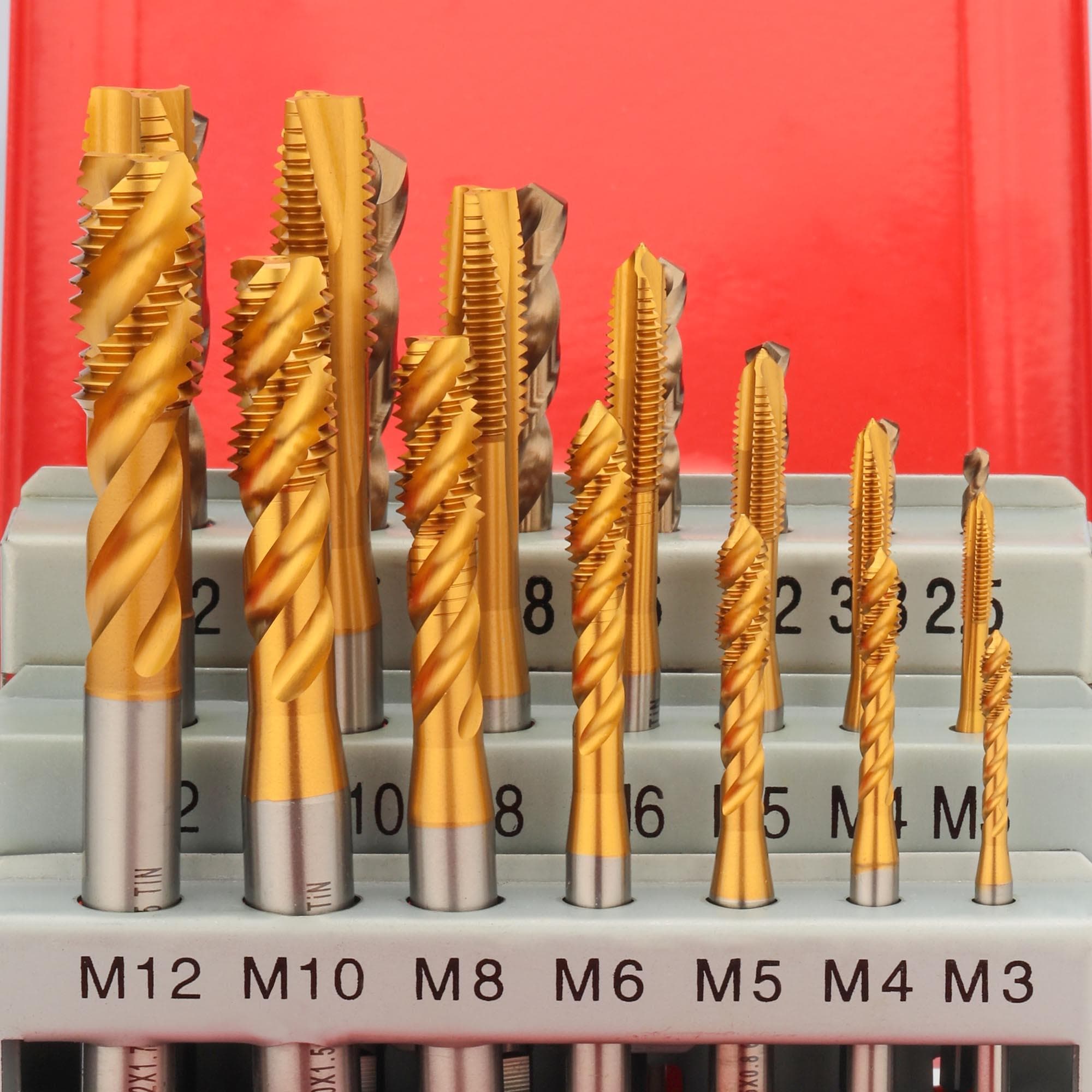 Набор метчиков и плашек M3 -M24 HSS-G 64пр