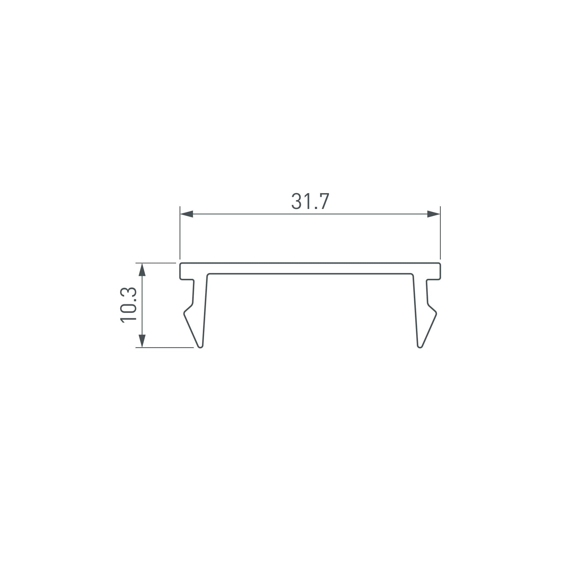 Экран ARH-POWER-W180-2000 OPAL (ARL, Пластик)