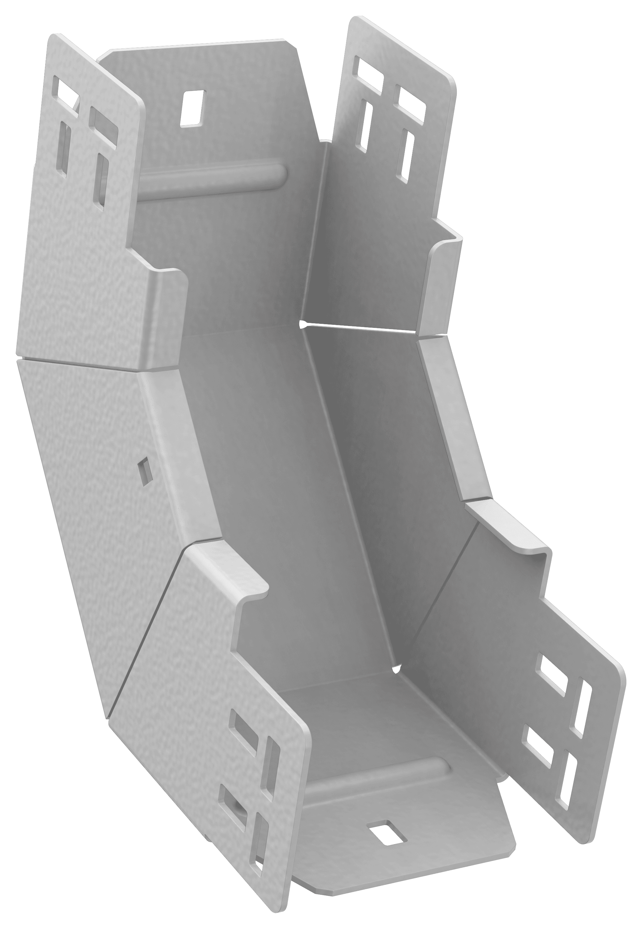 ESCA 7 Поворот верт. внутр. 90град 80х100-2,0 RAL 9016 IEK