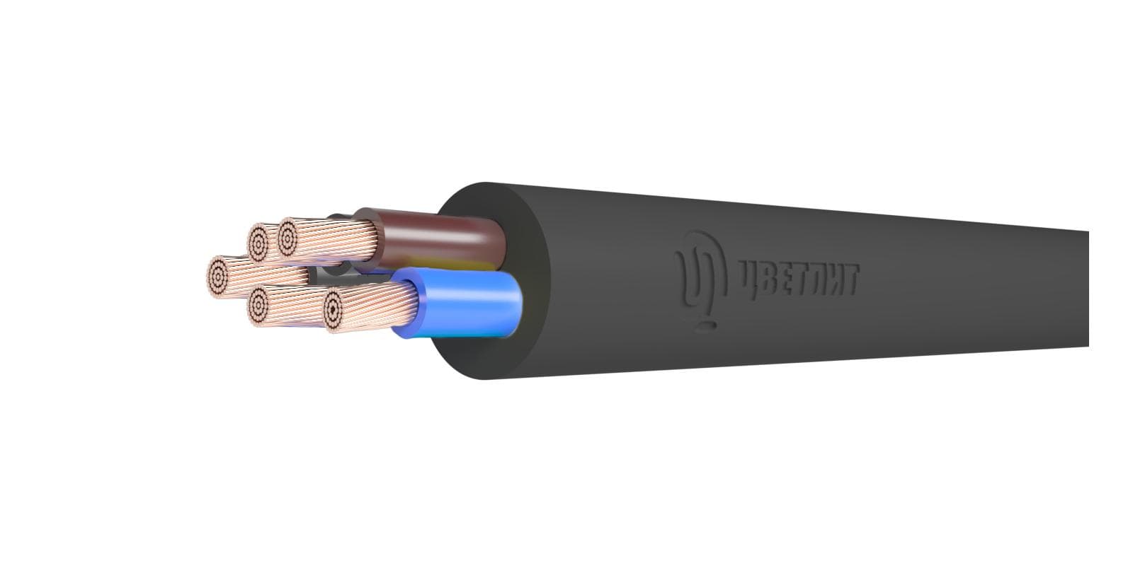 Провод  ПВСнг(А)-LS 5х1,5 ч ТРТС