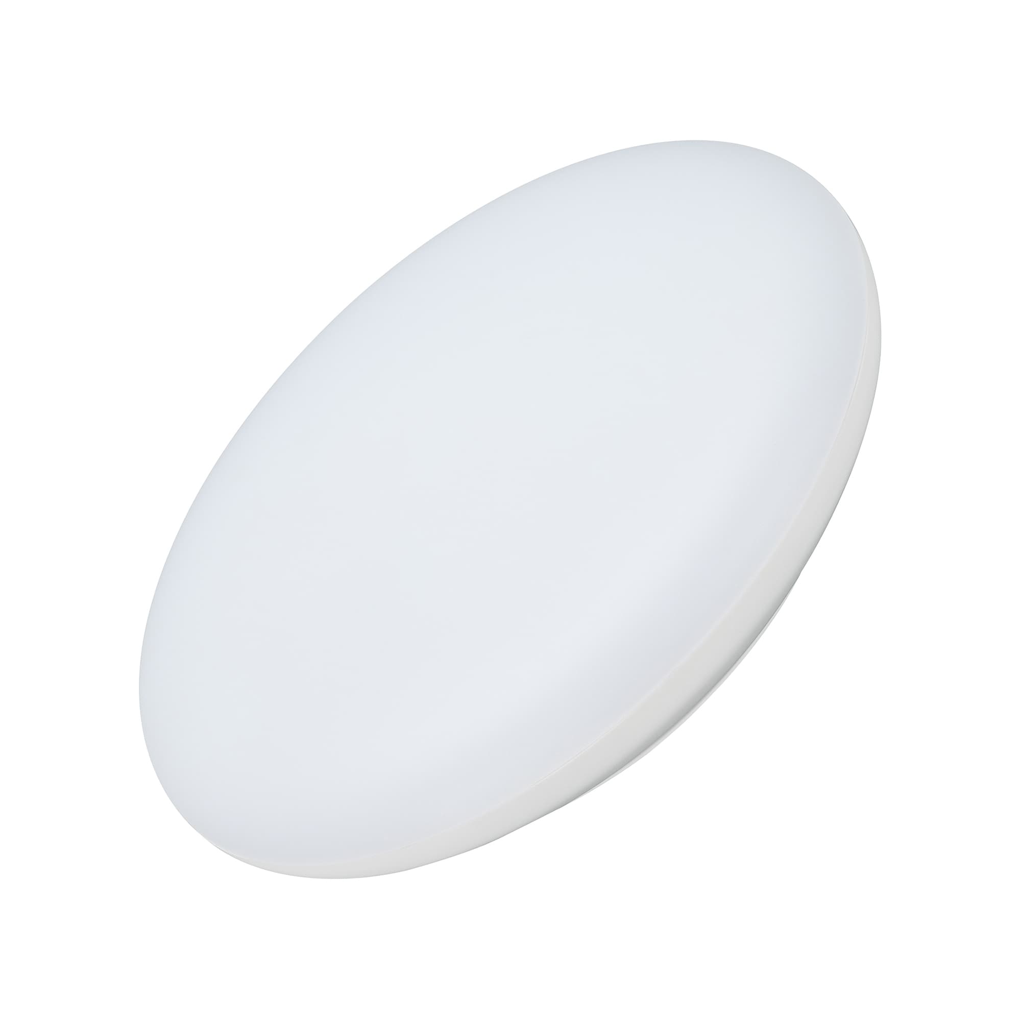 Светильник CL-FRISBEE-MOTION-R380-25W Warm3000 WH, 180 deg, 230V IP54 пластик, 3 года