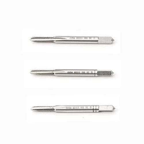 Метчики ручные HSS DIN 352, комплект 3 шт. M3X0,5