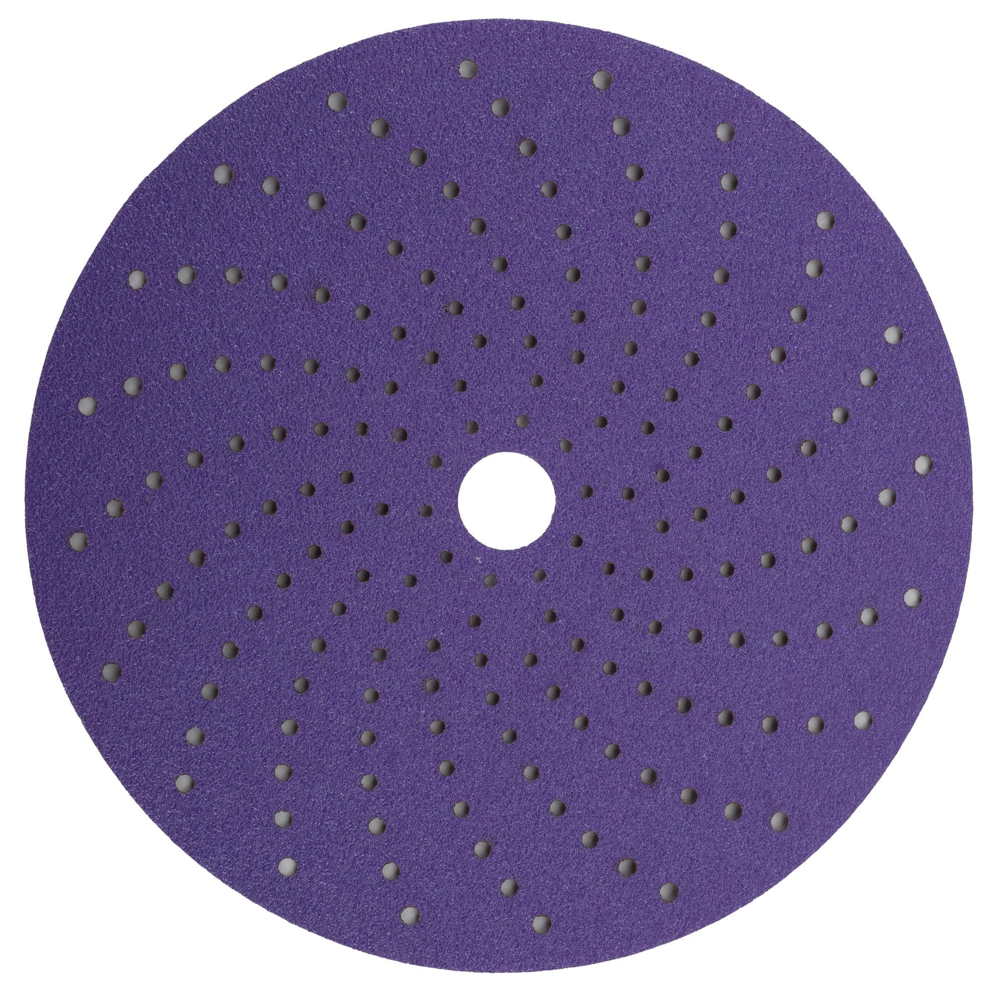 Круг абразивный c мультипылеотводом Purple, P80, PROBOS Forming CERAMIC FILM Hookit CF775, 150 мм