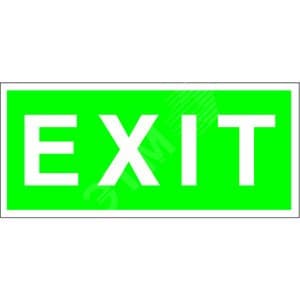 Знак безопасности BL-3015.E25''EXIT''