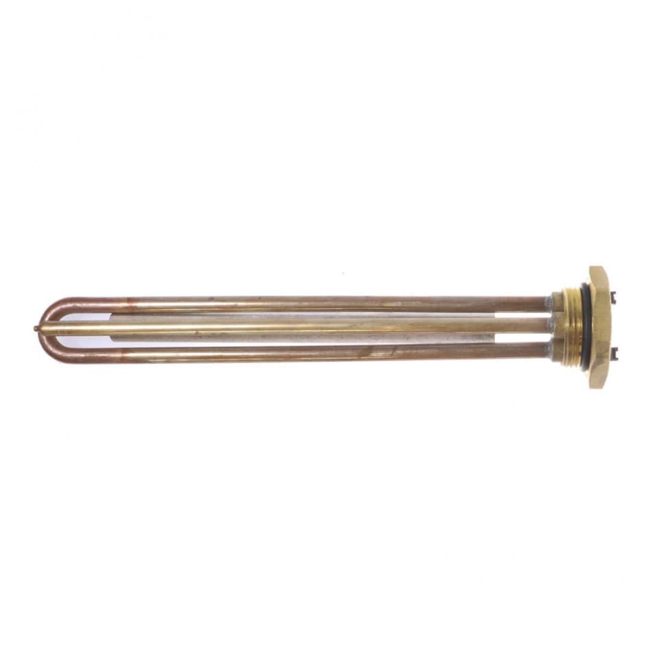 КОМПЛЕКТ: ТЭН RDT 1500W, D42мм, 220V + прокладка + анод М6