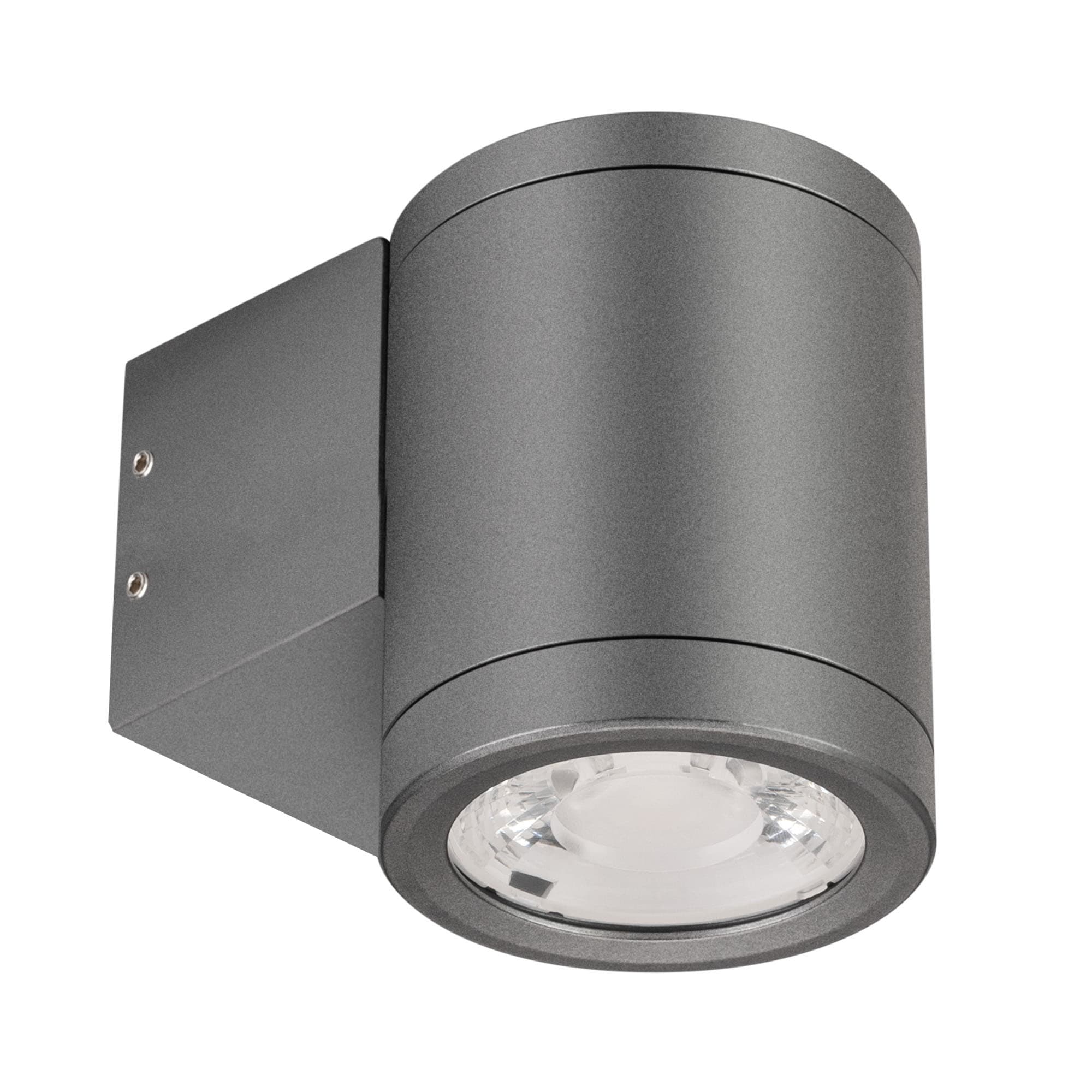 Светильник LGD-RAY-WALL-R65-9W Warm3000 (GR, 23 deg, 230V) (ARL, IP65 Металл, 3 года)