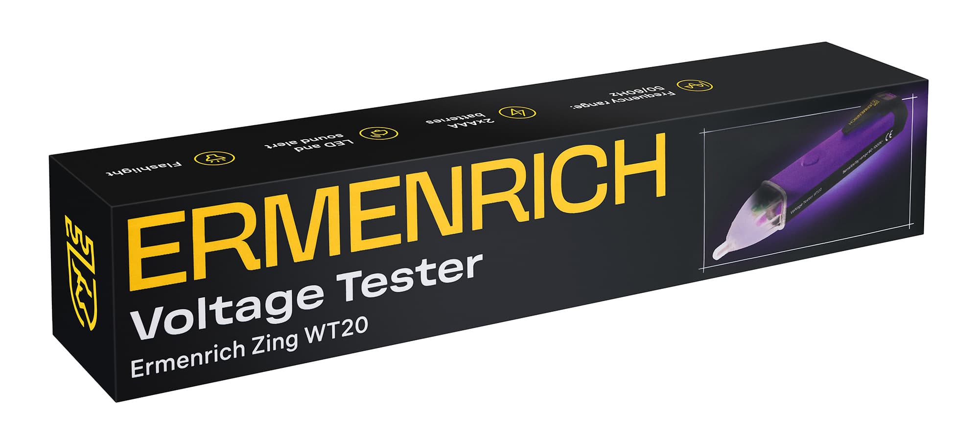 Индикатор напряжения Zing WT20, фиолетовый