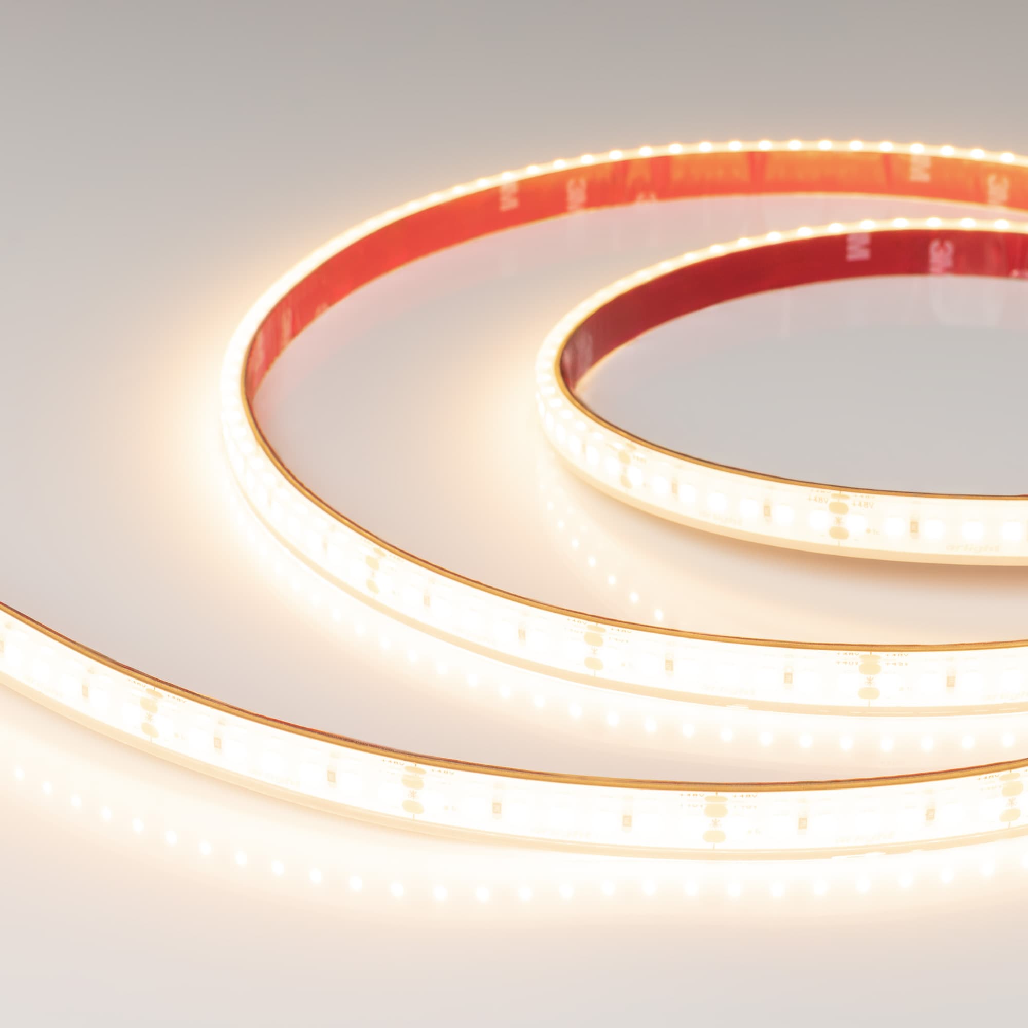 Лента светодиодная 12 Вт/м 48В IP68 3000K 140LED/м RTW-A140-12mm SMD 2835 20 м