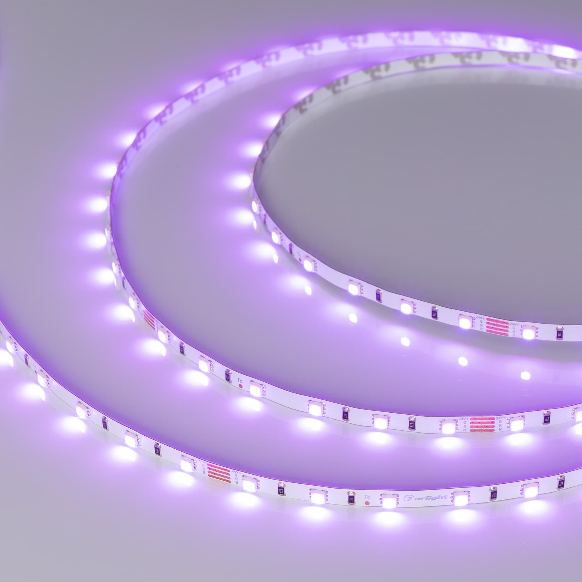 Лента светодиодная 6,6 Вт/м 24В IP20 RGB 60LED/м RT-G60-5mm SMD 3838 5 м