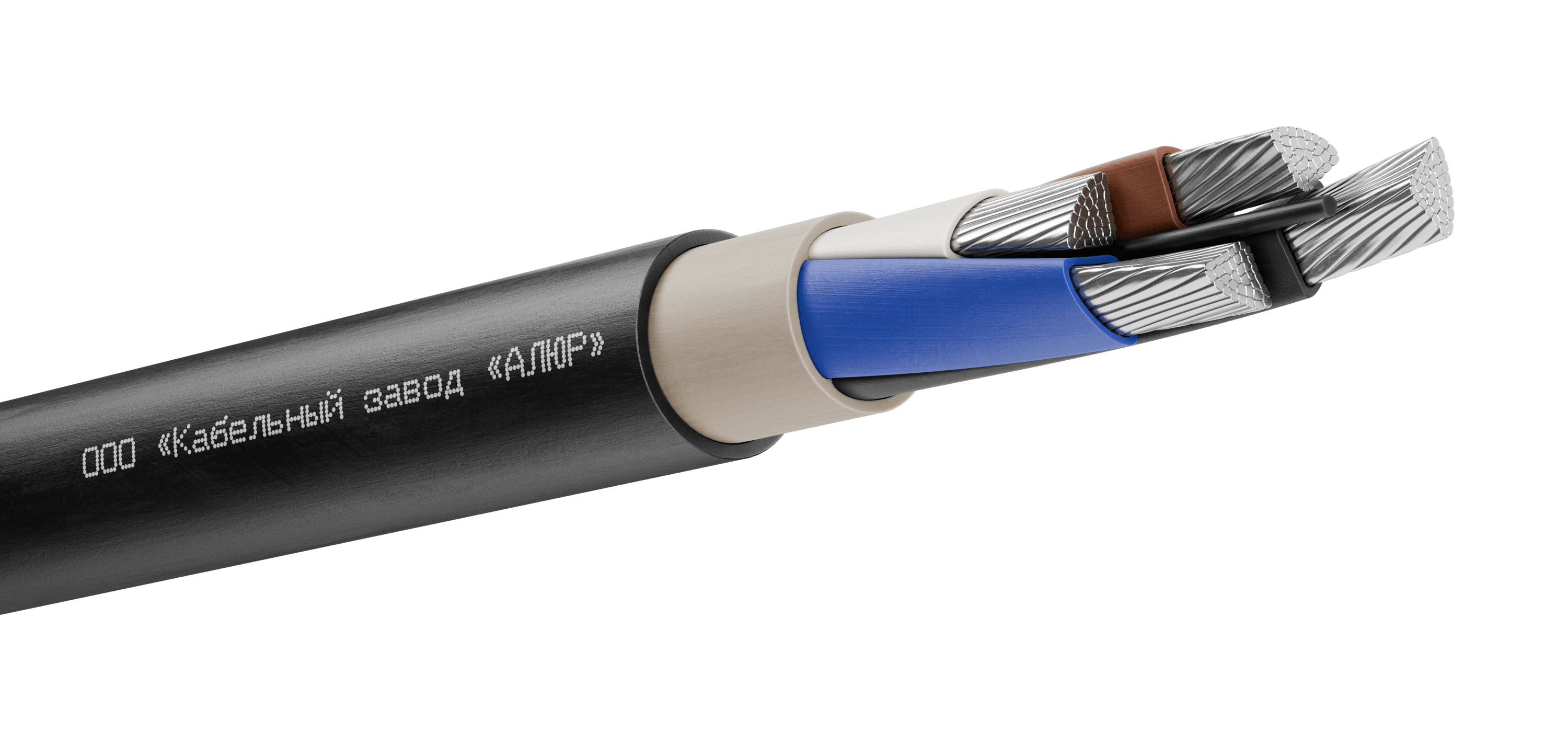Кабель силовой АППГнг(А)-HF 4х240.0 мс (N)-1 Ч. бар
