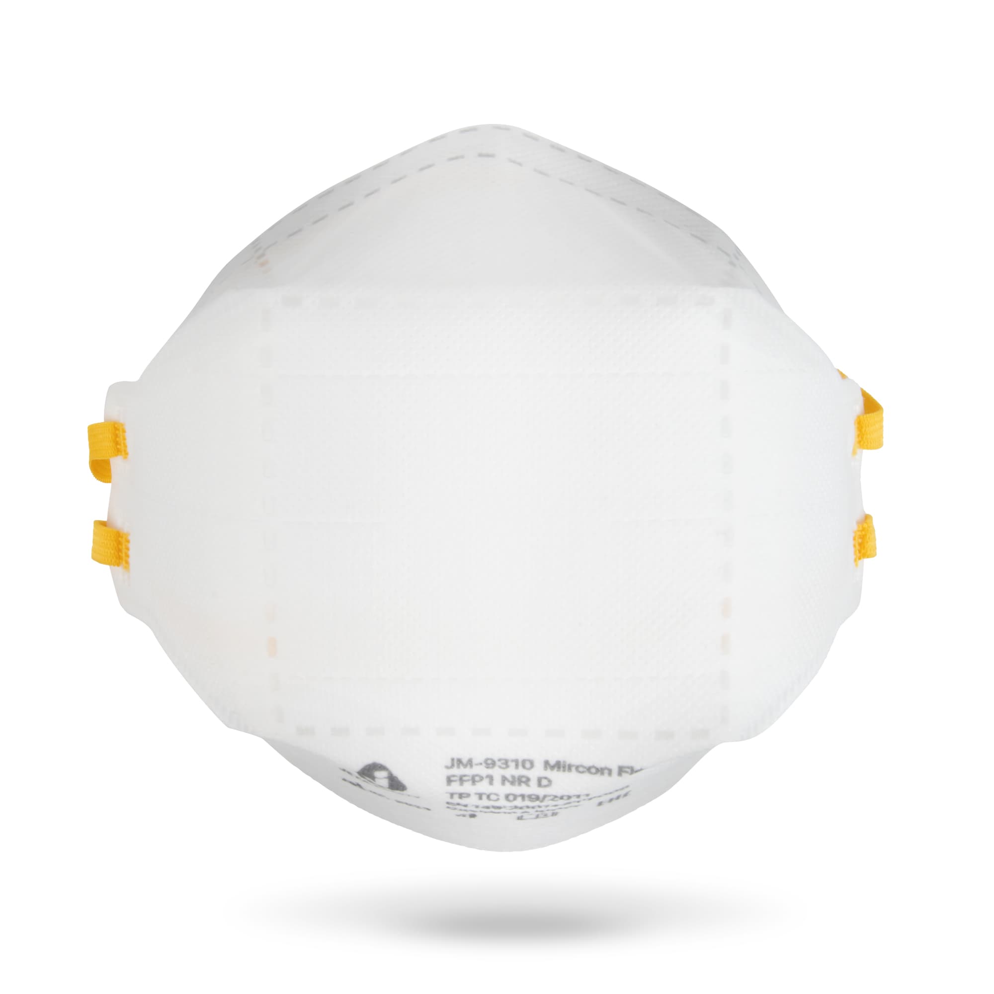 Одноразовый респиратор без клапана JM-9310 Micron Flex трехпанельный, FFP1 NR D