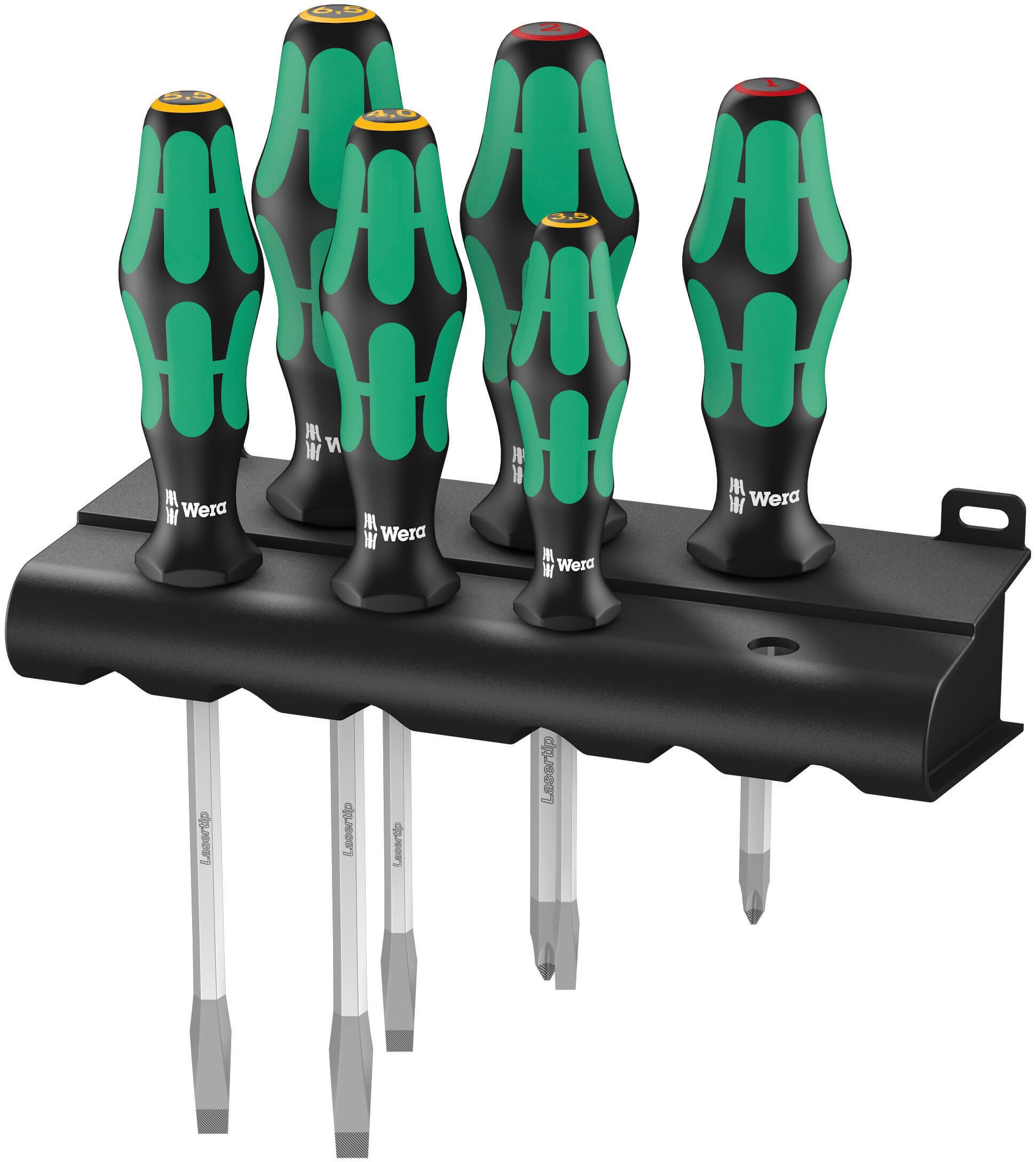 Набор отверток Kraftform Plus Lasertip + подставка 6 предметов. 334 SK/6 Rack