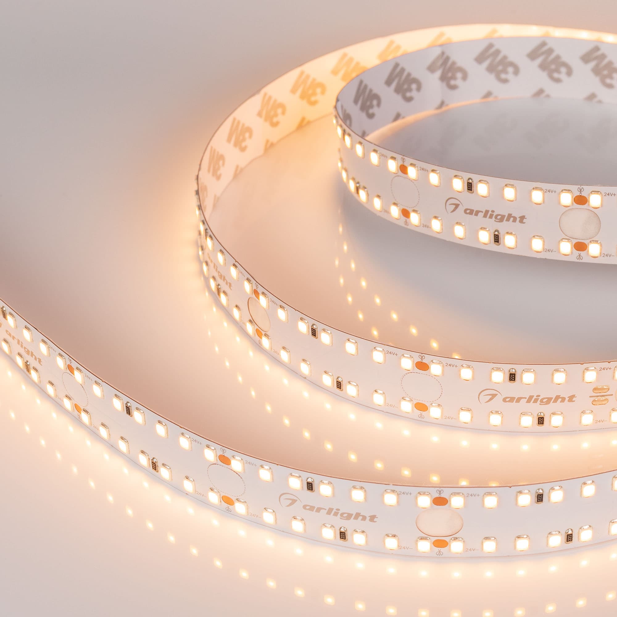 Лента светодиодная 20 Вт/м 24В IP20 2700K 280LED/м S2-A280-20mm SMD 2835 2.5 м