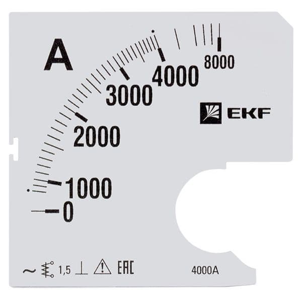 Шкала сменная для A961 4000/5А-1.5 PROxima