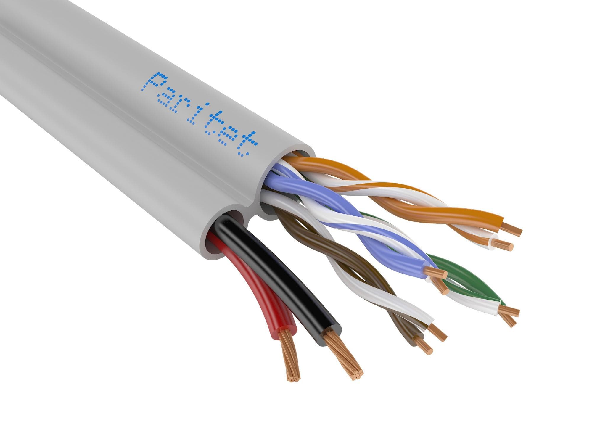 Витая пара ParLan combi F/UTP2 Cat 5e PVC 2х2.50