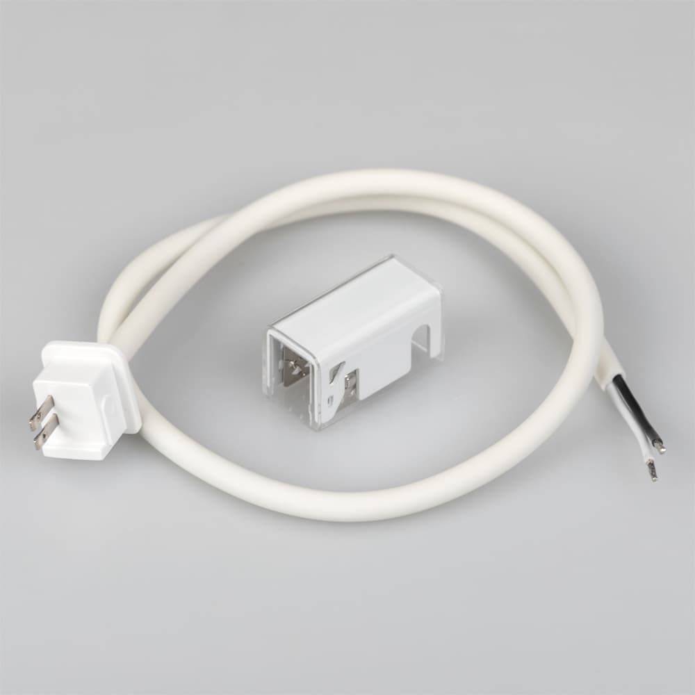 Коннектор питания ARL-MOONLIGHT-1712-CON-POWER-HR-WH ARL, пластик