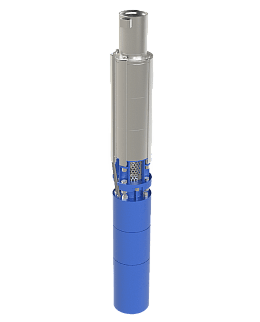 Насос погружной (скважинный) центробежный 2FRS 8-40/11 нро, резьба G-3-B ГОСТ 6357 (DN80)