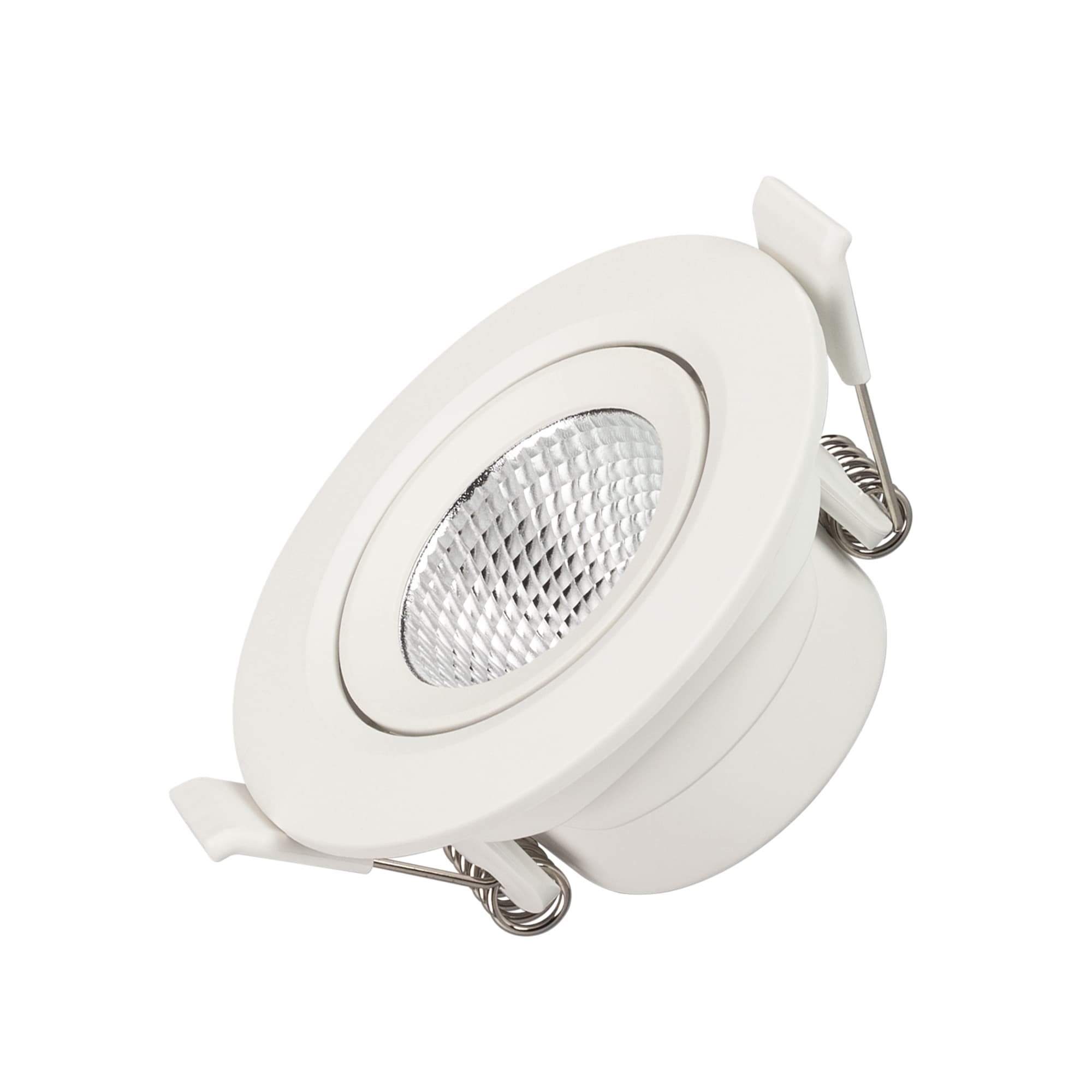 Светильник LTD-POLAR-TURN-R80-5W Day4000 (WH, 36 deg, 230V) (ARL, IP20 Пластик, 3 года)