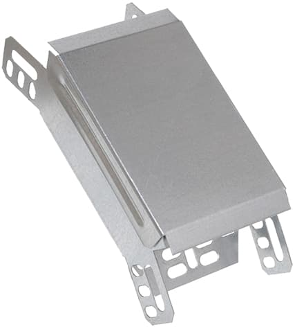 Поворот на 90 градусов вертикальный внутренний 80x80