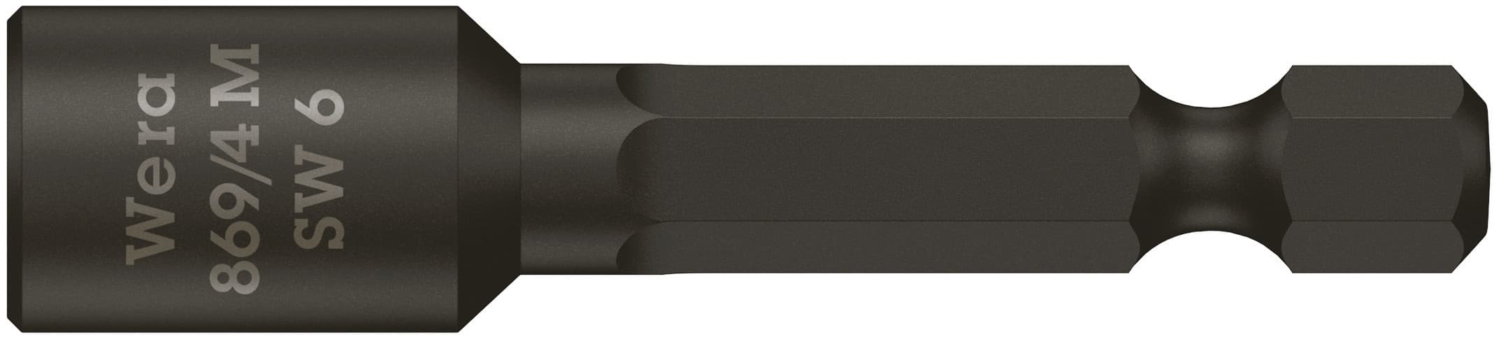 Головка торцевая 869/4 M с магнитом хвостовик 1/4 E 6.3 6X50 мм