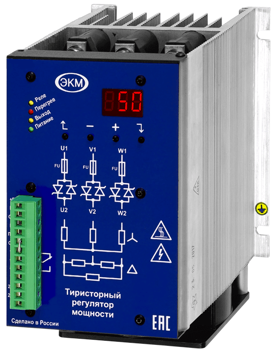 Регулятор мощности тиристорный ТРМ-3М-180-RS485