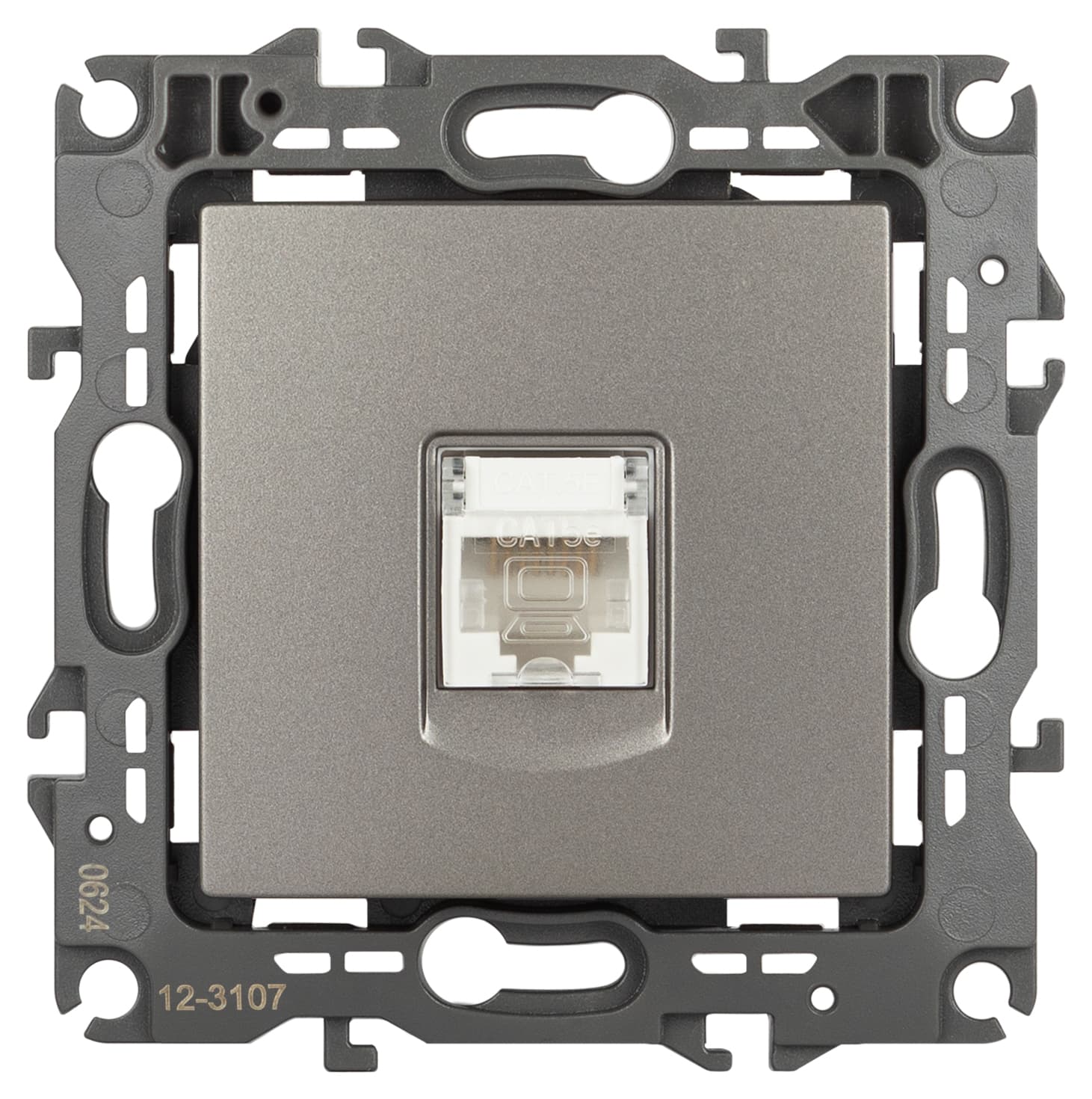 Розетка Серия 12 12-3107-16 информационная RJ45, титан