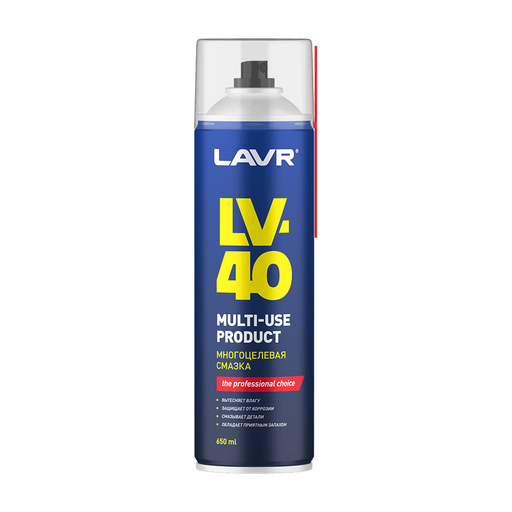 LAVR Смазка многоцелевая LV-40, 650 мл