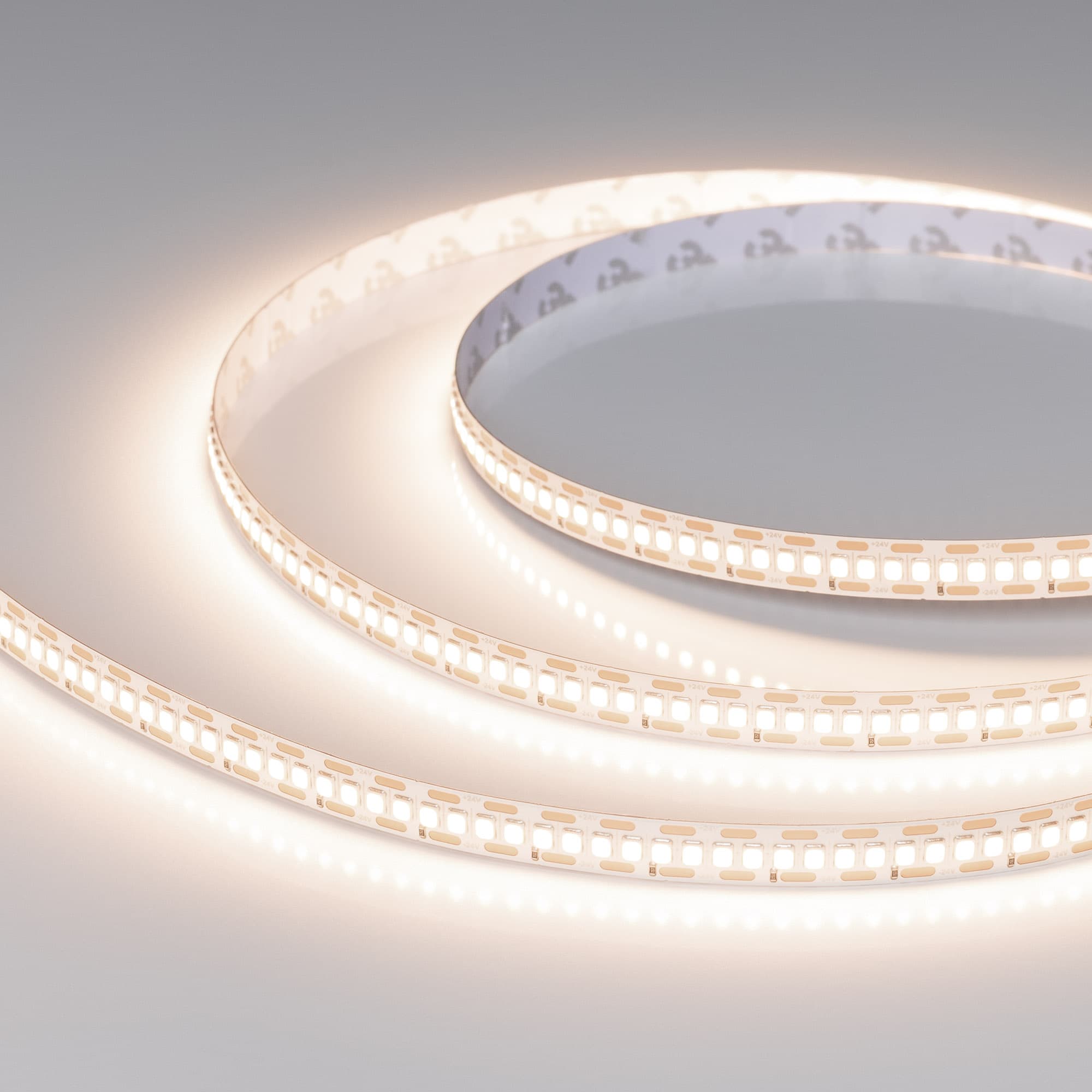 Лента светодиодная 24Вт/м 24В 4000K IP20 240LED/м FC-A240-10mm SMD 2835 5м