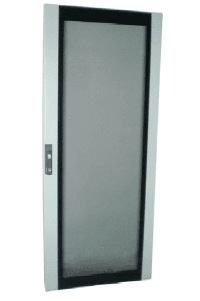 Дверь со стеклом IT-CQE 1200х600. RAL7035