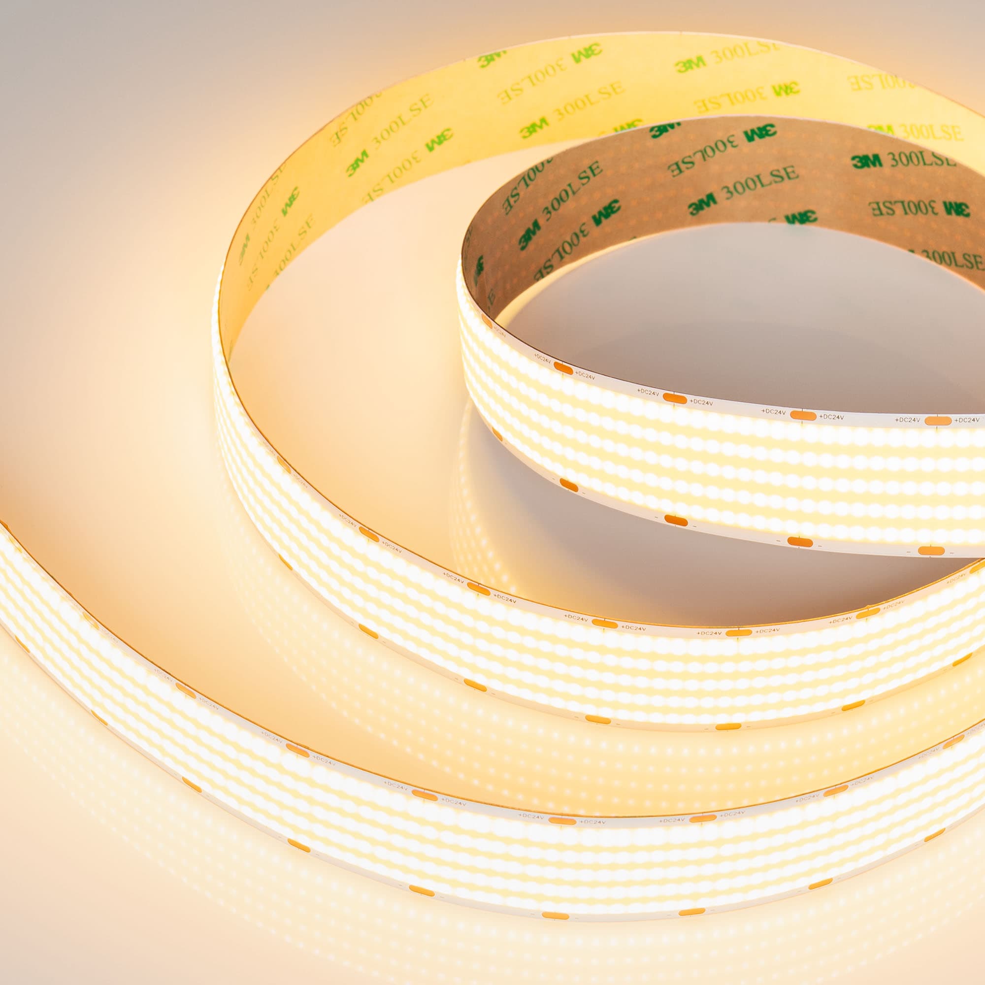 Лента светодиодная 40 Вт/м 24В IP20 2700K 1600LED/м COB-X1600-30mm CSP 5 м