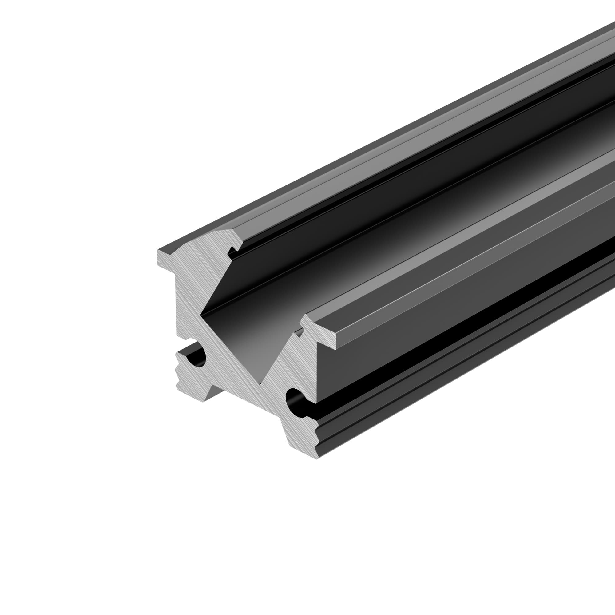 Профиль SL-BEVEL-H12-F13-2000 ANOD BLACK (Алюминий)