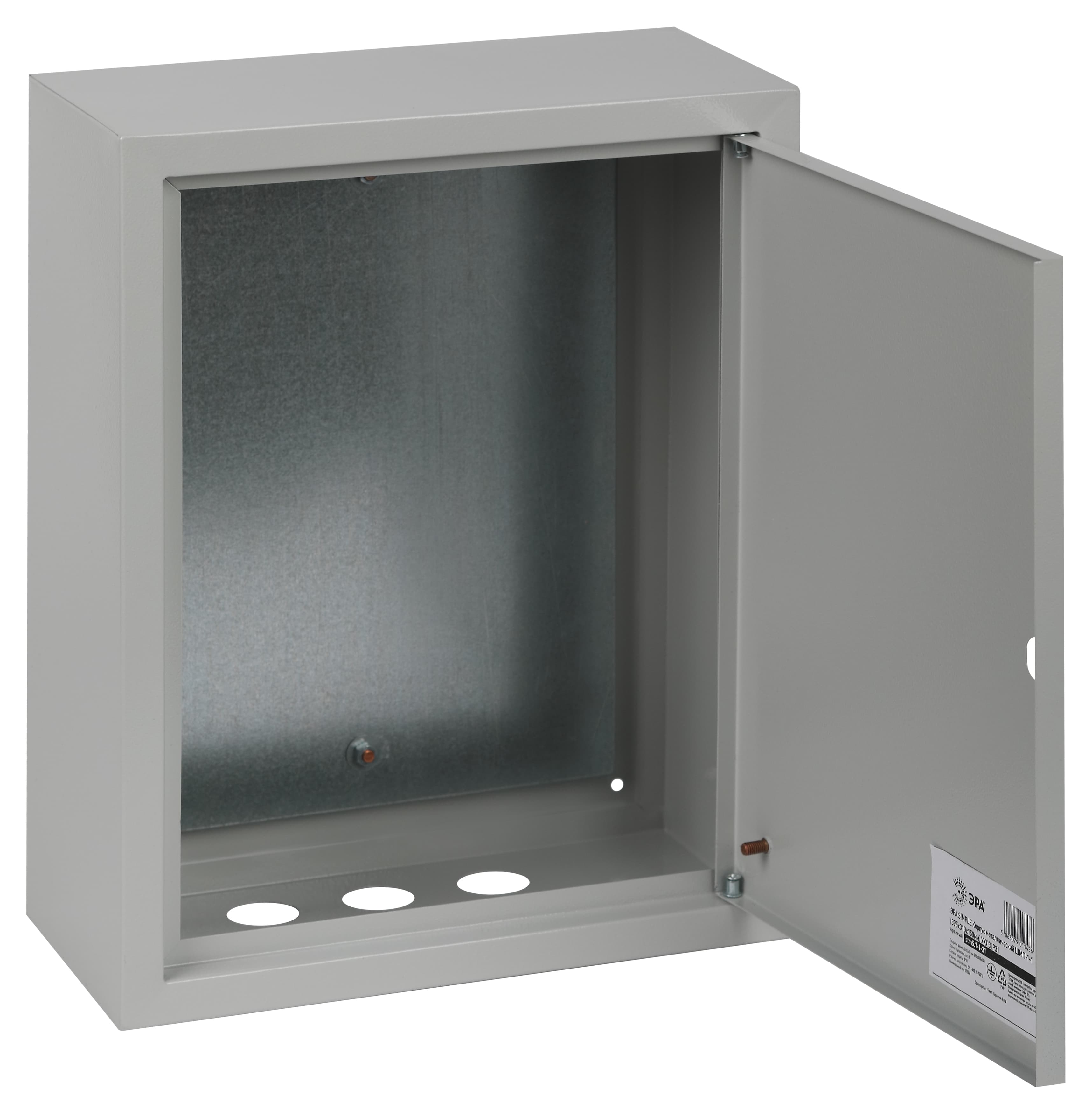 Корпус металлический ЩМП-1-1 (395х310х150мм) IP31 УХЛ3 серый SIMPLE