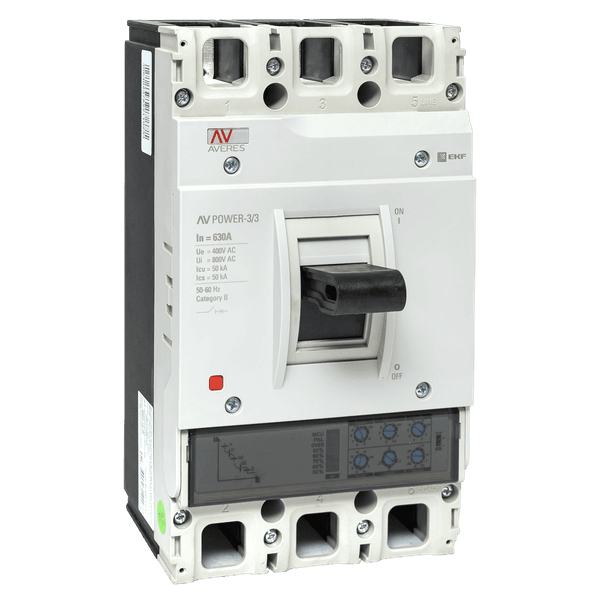 Автоматический выключатель AV POWER-3/4 400А 50kA ETU2.2 EKF AVERES