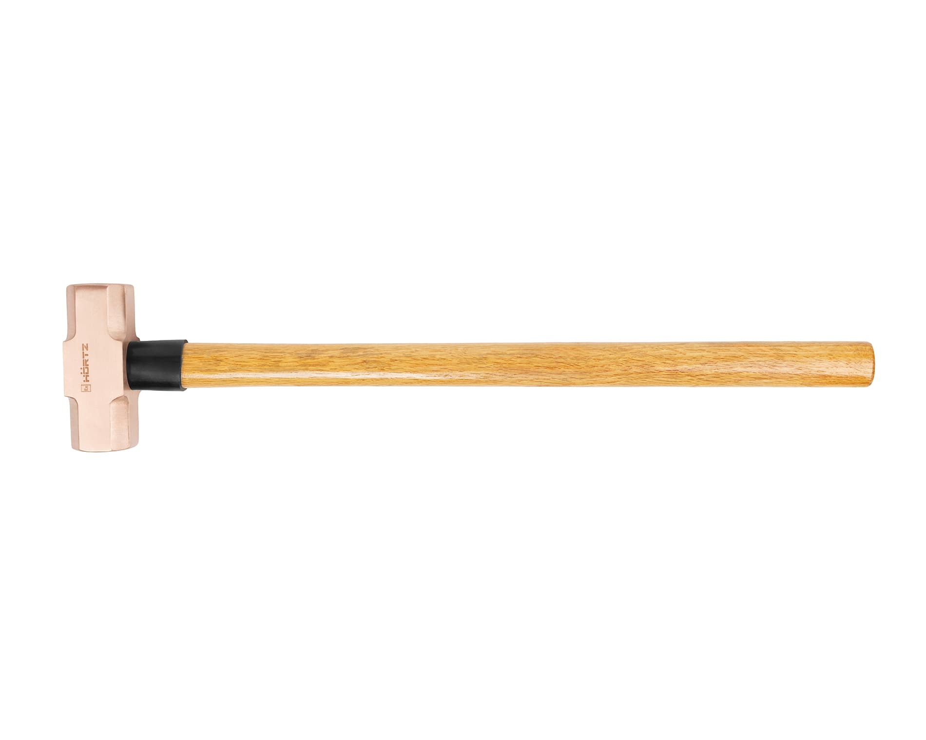 Кувалда 5,4 кг BeCu рукоятка дерево гикори искробезопасная 191G-1030, HORTZ