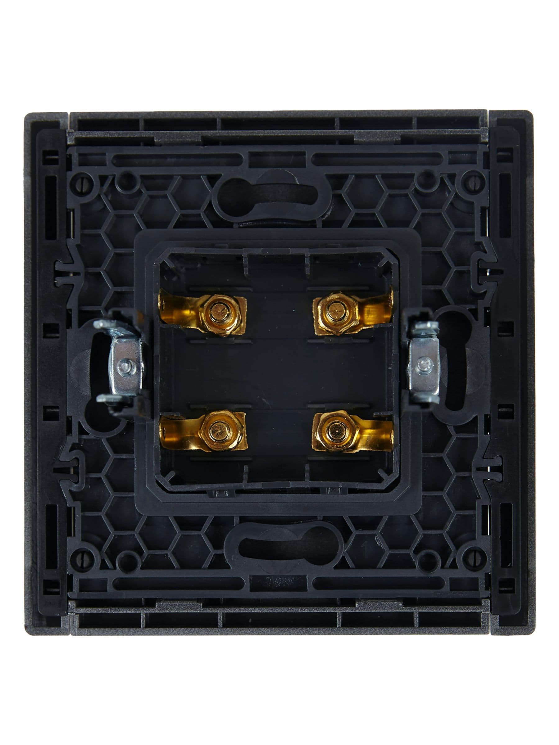 FORTE&PIANO Аудиорозетка 4-местная FP539 сталь
