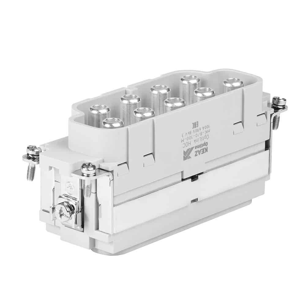 Вилка OptiLink HDC-HK-8-100-M-(10-25)-690V