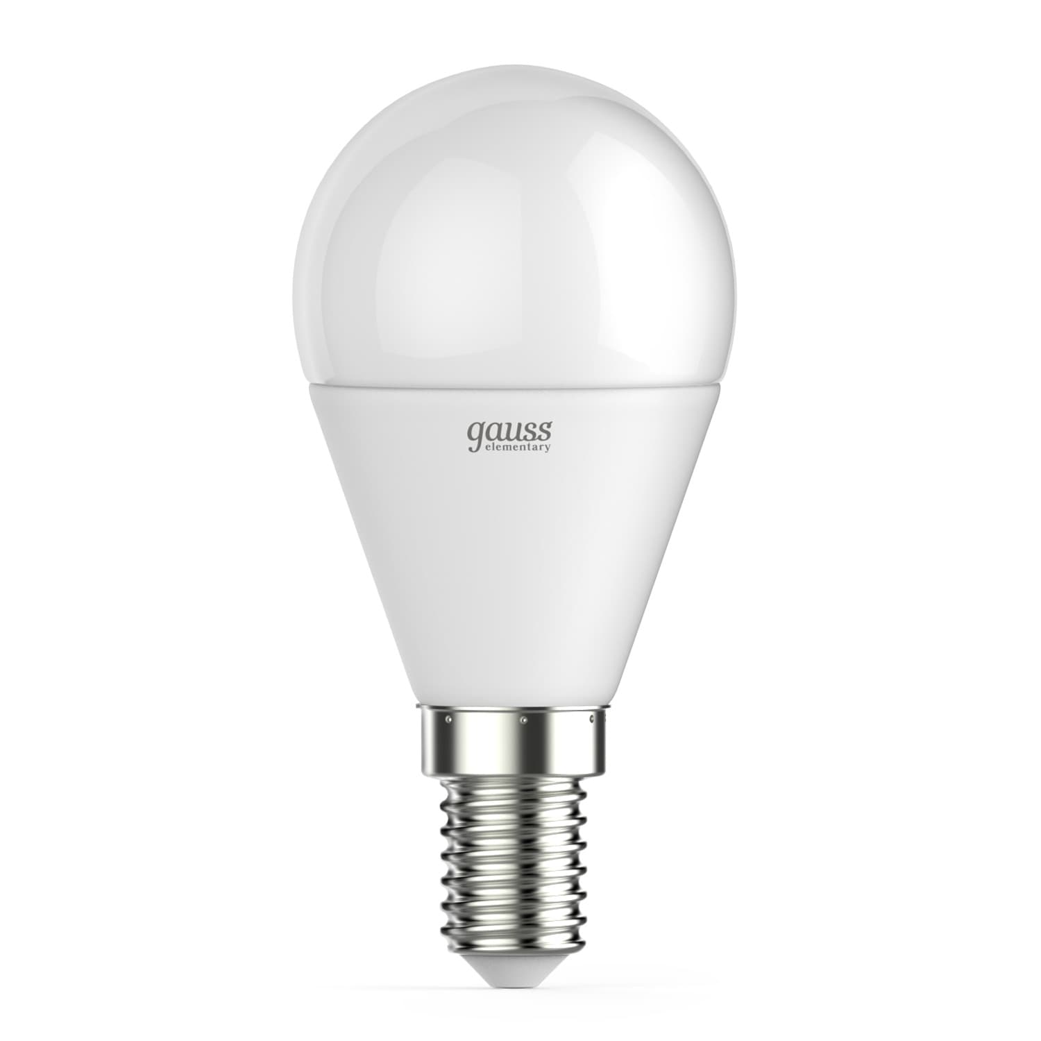 Лампа светодиодная LED 12 Вт 950 лм 6500К шар P45 холодный E14 AC 220В Elementary