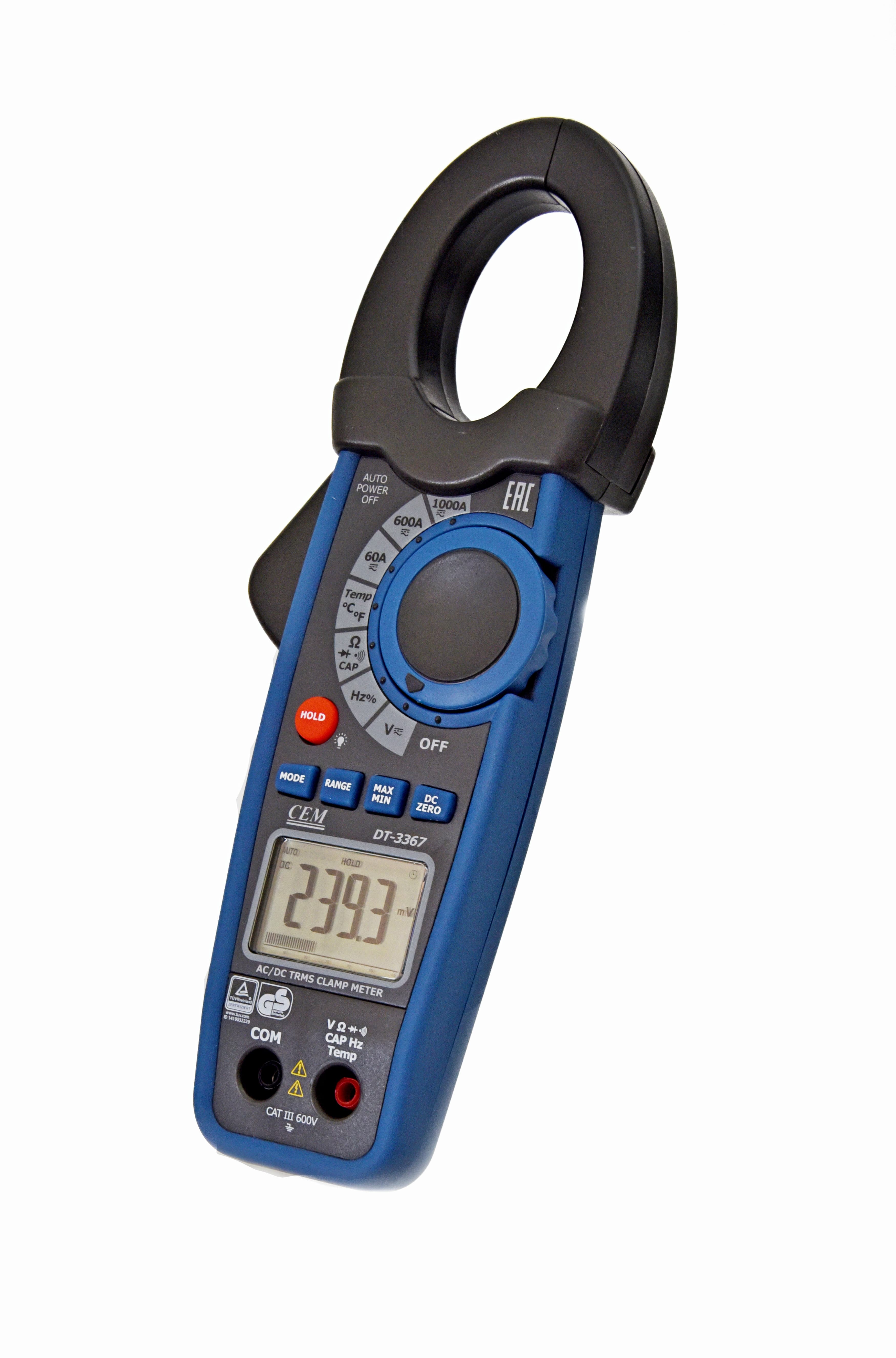 Клещи электроизмерительные True RMS DT-3367