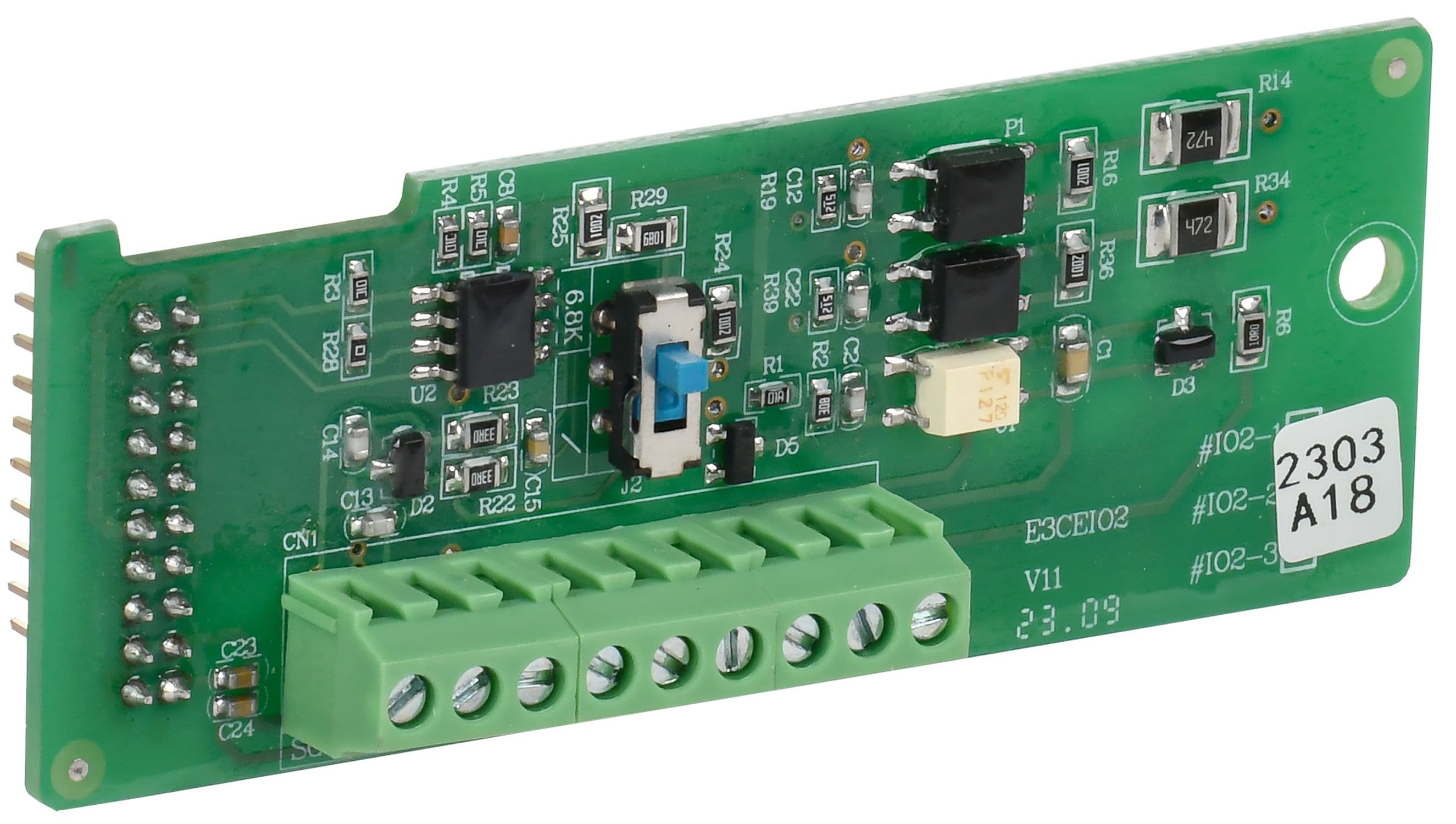 Плата расширения вх/вых. 2DI 1RO RS485 Modbus