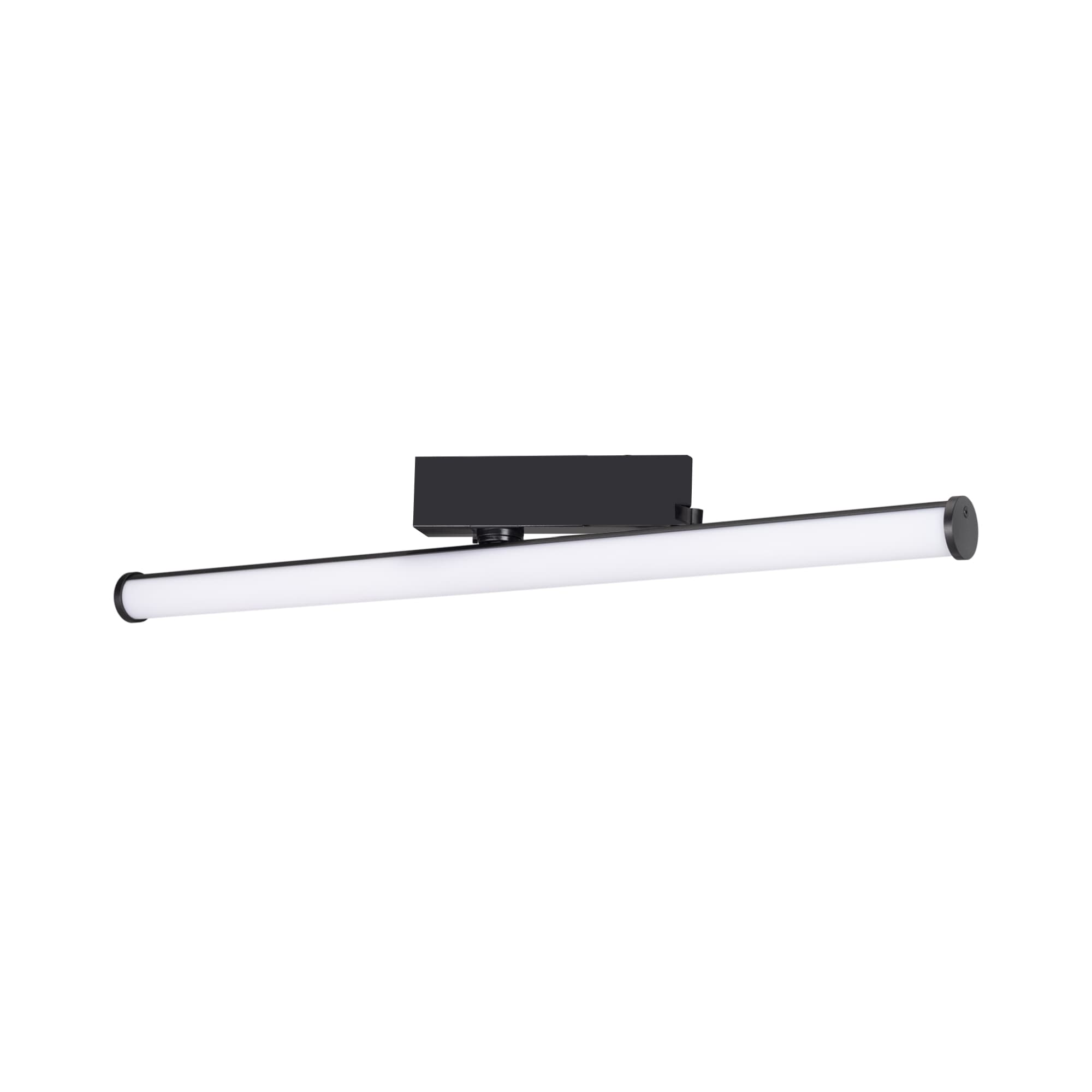 Светильник LGD-TUBE-TURN-4TR-L600-20W Warm3000 (BK, 180 deg, 230 В) (IP20 Металл, 3 года)